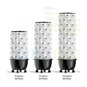 Sistemas Hidropónicos de Gran Capacidad con Torre Aeropónica para Granjas Comerciales - Product Image 5