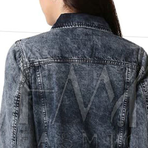 Hermosas chaquetas de mezclilla de algodón 100% para mujer de alta calidad transpirable y disponible en todos los tamaños con etiqueta privada en - Product Image 5