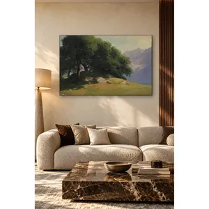 Impresión en lienzo de Fida Alexandre Calame con diseño de árboles de nogal en la colina - Product Image 2