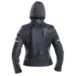 Veste à capuche de course en cuir de vachette/kangourou perforé pour femme Toulon 2/Chaqueta CE Approved, toutes tailles et couleurs - Product Image 2