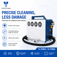 Machine de nettoyage au laser industrielle pour moules d'injection, moules en caoutchouc, élimination des résidus de carbone et maintenance de précision