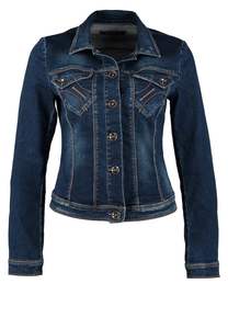 Chaqueta Vaquera de Invierno Vintage Informal de Alta Calidad con Bordado, Lavado Ácido Transpirable para Mujer - Product Image 2