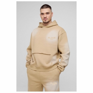 Custom Logo 2025 <b>Embroidery</b> Distressed Tracksuit Unisex Hooded Plus Size Eco-Friendly Printed Solid Pattern Winter Season <b>Sets</b> - Product Image 3