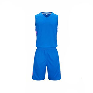 Uniforme léger de basket-ball de sports de dernière conception de tissu doux matériel confortable de polyester de 2024 dans la couleur différente - Product Image 2