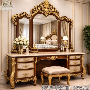 French Style Master Bedroom <b>Dressing</b> <b>Table</b> Set - Product Image 6