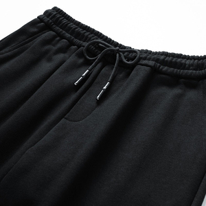 Wholesale Customized Design Solid Printed Embroidery Breathable Two Piece Sets Men Streetwear Cotton Pullover Hip Hop Sweat - Product Image 5