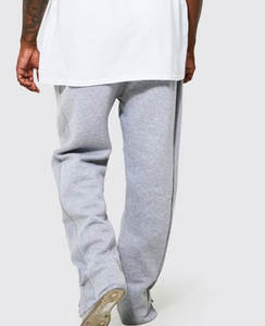 กางเกงวอร์มผ้าไนลอนสำหรับผู้ชายกางเกงวอร์มลายทางกางเกงวอร์มขากว้างลายทางออกแบบโลโก้ได้ตามต้องการ - Product Image 3