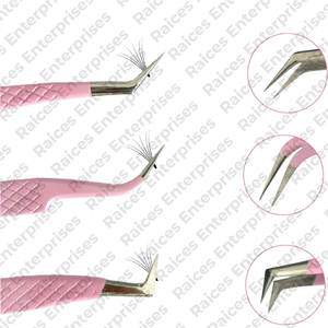 Professional Manufacturer Fashion Stainless Steel Eyebrow <b>Tweezers</b> Set Factory Made Eyelash <b>Tweezer</b> Set - Product Image 6