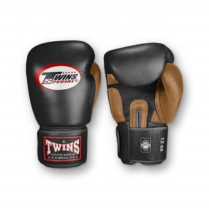 Professional Twins Dual Color Boxing Sparring Gloves Breathable Training Kickboxing Muay Thai Gloves MMA Gloves - Product Image 2
