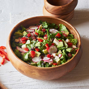 Bol en bois d'acacia fait à la main, bols à mélanger pour salade de fruits en bois naturel, personnalisation acceptée - Product Image 6