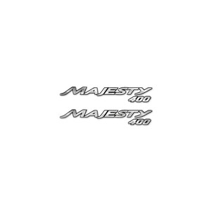 Adesivi 3D Cromati Personalizzati per Moto Yamaha Majesty 400 - Product Image 1