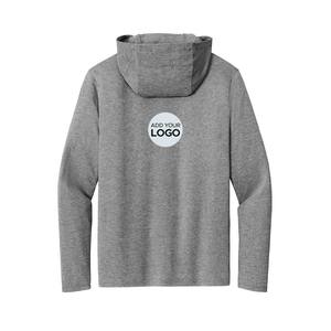 Sweat-shirt à capuche en polaire à manches longues pour l'hiver, avec impression numérique brodée et poches - Product Image 3