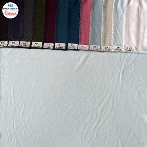 100% polyester sergé T-Shirt tissu confortable haute durabilité vêtements de nuit pour un usage quotidien en plein air pour hommes femmes y compris les filles - Product Image 2