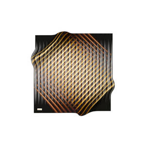 Écharpe carrée en twill colorée Pierre Cardin 90x90 - Product Image 1