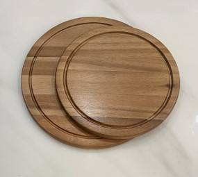 Ensemble de 2 planches à découper rondes - Product Image 2