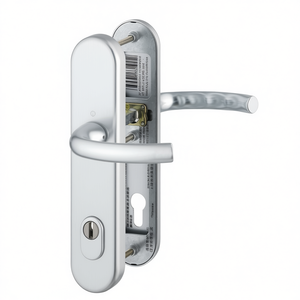 Verrou de vélo HOPPE Tokyo 1710/3332ZA/3410 en aluminium F1 92 mm 66-71 mm avec fixation de protection 66-71 mm - Product Image 3