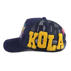 Gorra de camionero de verano de moda con logotipo personalizado más vendida para hombre, gorra de camionero de diseño liso para ropa informal - Product Image 5