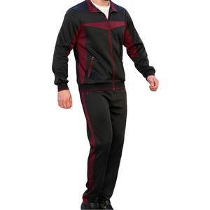 Ropa deportiva de alta calidad para hombre, chándal elegante de manga larga de Color sólido, diseño de conjuntos ligeros y transpirables para deportes de invierno - Product Image 3