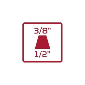 Gedore <b>Impact</b> <b>Socket</b> Reducer 1/2'' X 3/8'' Square Product - Product Image 2