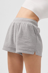 Shorts de sport personnalisés pour femmes, vente en gros, élastiques, respirants, taille mi-haute, course à pied, couleur unie, shorts vierges, toutes les couleurs - Product Image 2