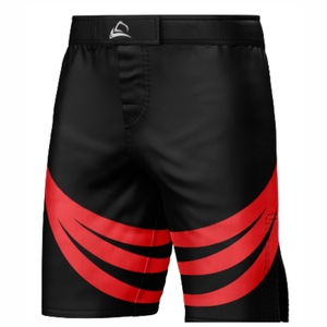 OEM and ODM Services Sublimation MMA Shorts MMA Fight Gear With zipper and Design your own printed 100 % Polyester Shorts - Product Image 1