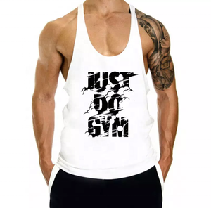 Débardeur Homme en Coton Côtelé de Haute Qualité, Coupe Slim, pour Gym, Fitness, Course à Pied, Sport, Broderie Graphique Personnalisable - Product Image 6