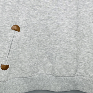 <b>Women's</b> Grey Green Camo Pullover <b>Hoodie</b> Kangaroo Pocket Breathable Cotton Fleece Streetwear <b>Cowl</b> <b>Neck</b> Hooded Sweatshirt Top - Product Image 4