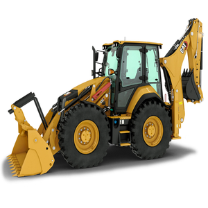 รถตักล้อยาง Caterpillar 420F คุณภาพดี รถตักหน้า-หลัง มือสอง พร้อมน้ำหนักบรรทุก 500 ตัน เครื่องยนต์และเกียร์ 70 กิโลวัตต์ - Product Image 1