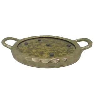 Most Demanding Polished Steel Rectangle Serving Tray Platter for Parties Handmade Metal Tray Factory Wholesale Serving Solution - Product Image 3