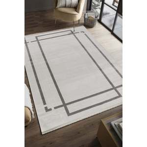 Tapis d'intérieur Netline 100% acrylique SE006, crème, moderne, Serenat, non-muant, facile à nettoyer, durable, pour chambre à coucher, bureau, entrepôt, tapis de maison - Product Image 2