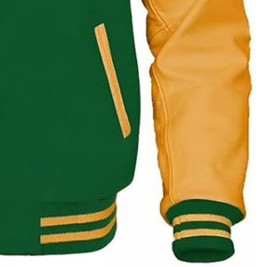 New Arrival Trending best quality Factory-Made Custom Long-Sleeve Embroidered Varsity Jackets for Men 100% Cotton - Product Image 4