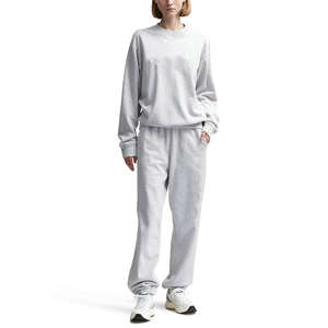 Nouveaux sweats à capuche pour femmes d'hiver, décontractés, sportifs, grande taille, manches longues, couleur unie, imprimé, col rond, 100% coton, en solde - Product Image 4
