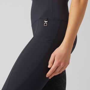 Mallas ecuestres de alta calidad para mujer, 4 vías, elásticas, personalizadas, a granel, al por mayor, mallas para montar a caballo, pantalones antipila - Product Image 4