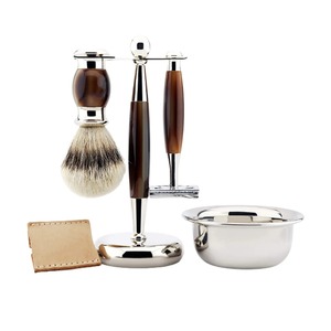 Men Shaving Razors Brush Bowl Stand Holder Portable Shaving Razor <b>Beard</b> Clean Shaver Top Bulk Supplier Factory Customize - Product Image 1