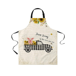 Indian Supplier Latest Design 100% Cotton Customized Print <b>Cooking</b> Kitchen <b>Apron</b> at Wholesale Price - Product Image 3