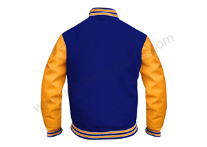Custom New <b>Men's</b> Basic Leather <b>Letter</b> <b>Man</b> Baseball Varsity <b>Jacket</b> Baseball Letterman Varisty <b>Jacket</b> - Product Image 5