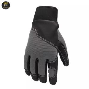 Gants en cuir de mécanicien résistants aux coupures anti-ampère élevé équipement de sécurité pour les champs pétroliers pour l'extraction de gaz TPR gants de travail résistants aux chocs - Product Image 5