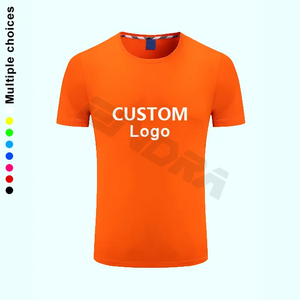 T-shirt en coton personnalisé avec logo de marque pour hommes, style uni haut de gamme, toucher doux, décontracté pour le quotidien, construction robuste, prêt pour les commandes en gros - Product Image 1