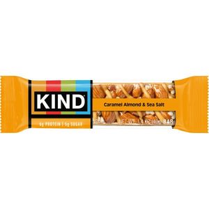 Barras de Nueces con Caramelo, Almendras y Sal Marina KIND (Paquete de 12) - Product Image 3