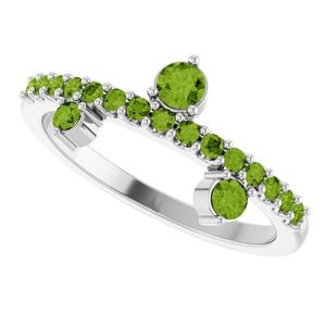 Anillo de Compromiso Stuller de 14KW con Acentos, Modelo 72449:156P - Product Image 5