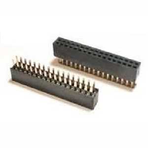 En-tête vertical DIP femelle à pas de 2.0mm 2 rangées 6.35H 3.1L en-tête de boîtier de fil et produit de boîtier de fil - Product Image 1