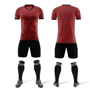 2024 nouvelle mode personnalisé équipe de Football maillot Football chemise ensembles Sublimation uniforme personnalisé Football porter uniforme - Product Image 3