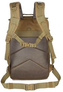 กระเป๋าเป้สะพายหลัง Molle ใส่สบายพร้อมกระเป๋ากันน้ำอเนกประสงค์วัสดุโพลีเอสเตอร์สำหรับการเดินทางกลางแจ้ง - Product Image 4
