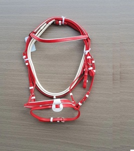 Vente en gros Top vente Cheval PVC Enduit Endurance Halter Bridle Breast Collar Rênes au prix le moins cher de l'Inde - Product Image 4
