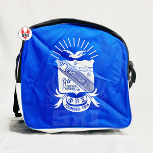 Sac de sport sublimé pour homme de la Fraternité Phi Beta Sigma |   Sac de voyage matelassé personnalisé pour homme, style entreprise, broderie PBS Fraternity - Product Image 5
