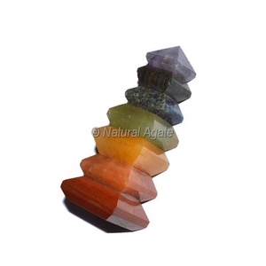 Productos de Reiki con Gemas de los Siete Chakras, Doble Punta, Venta al Por Mayor - Arte y Coleccionables - Product Image 3
