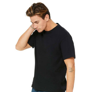 เสื้อยืดผ้าฝ้าย100% เฮฟวี่เวทของผู้ชายแบบพรีเมี่ยมเสื้อยืดคอกลมรุ่นเฮฟวี่เวทระบายอากาศได้ใส่ได้ทั้งชายและหญิง - Product Image 4
