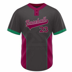 Camiseta de Béisbol para Hombre Más Vendida, Camiseta de Béisbol de Secado Rápido para Hombre, Nuevo Diseño, Uniforme de Béisbol Personalizado para Hombre - Product Image 2