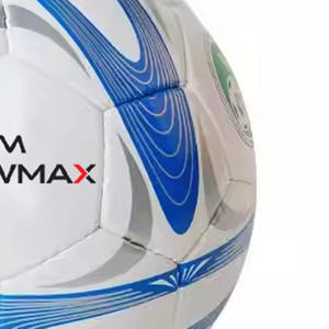 Flowmax ลูกฟุตบอล5กาตาร์ทำจากหนัง PU วัสดุฟุตบอลสวมใส่ยากและเย็บสำหรับกีฬากลางแจ้งในร่มขนาดผู้ใหญ่ - Product Image 3