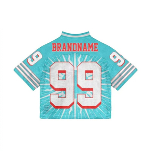 Camiseta Deportiva Personalizada con Cuello en V, Secado Rápido, Transpirable, Antibacteriana, Estilo Cuadrado, Malla Gruesa, Unisex para Béisbol - Product Image 4